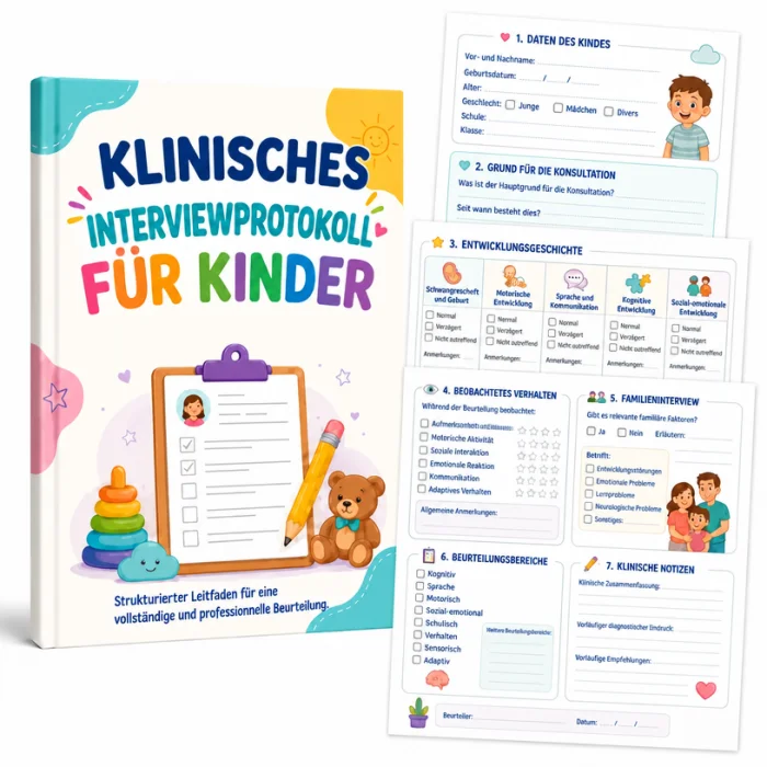 Klinisches Interviewprotokoll für Kinder